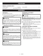 Preview for 6 page of Ryobi P3260 Operator'S Manual