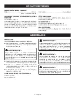 Preview for 15 page of Ryobi P3320 Operator'S Manual