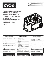 Ryobi P3370 Operator'S Manual preview