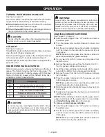 Preview for 7 page of Ryobi P3410 Operator'S Manual