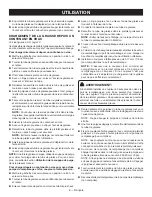 Предварительный просмотр 17 страницы Ryobi P3410 Operator'S Manual