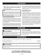 Preview for 15 page of Ryobi P343 Operator'S Manual