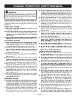 Предварительный просмотр 2 страницы Ryobi P344 Operator'S Manual