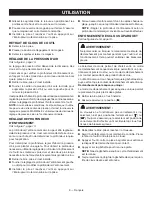 Предварительный просмотр 19 страницы Ryobi P361 Operator'S Manual