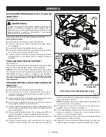 Preview for 81 page of Ryobi P3650 Operator'S Manual