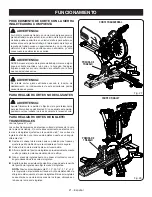 Preview for 85 page of Ryobi P3650 Operator'S Manual