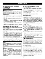 Предварительный просмотр 21 страницы Ryobi P4002 Operator'S Manual