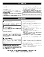 Preview for 24 page of Ryobi P4002 Operator'S Manual