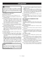 Предварительный просмотр 20 страницы Ryobi P4003 Operator'S Manual