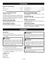 Preview for 7 page of Ryobi P504 Operator'S Manual