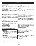 Preview for 9 page of Ryobi P508 Operator'S Manual