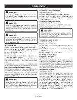 Preview for 8 page of Ryobi P511 Operator'S Manual