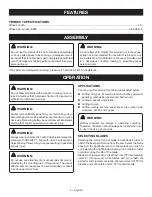 Preview for 5 page of Ryobi P519 Operator'S Manual