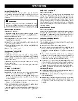 Предварительный просмотр 6 страницы Ryobi P523 Operator'S Manual