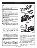 Preview for 45 page of Ryobi P5452 Operator'S Manual