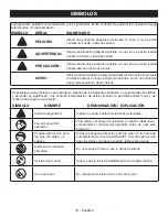 Preview for 68 page of Ryobi p546 Operator'S Manual