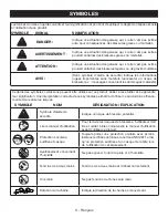 Preview for 40 page of Ryobi P548 Operator'S Manual