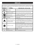 Preview for 72 page of Ryobi P548 Operator'S Manual