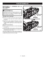 Preview for 79 page of Ryobi P548 Operator'S Manual