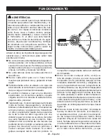 Preview for 82 page of Ryobi P548 Operator'S Manual