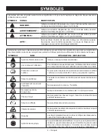 Предварительный просмотр 109 страницы Ryobi P548 Operator'S Manual