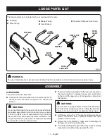 Preview for 11 page of Ryobi P553 Operator'S Manual