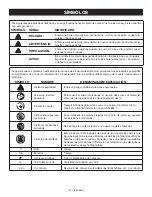 Preview for 60 page of Ryobi P553 Operator'S Manual