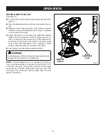Предварительный просмотр 13 страницы Ryobi P600 Operator'S Manual