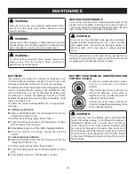 Preview for 18 page of Ryobi P600 Operator'S Manual