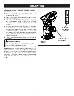 Предварительный просмотр 33 страницы Ryobi P600 Operator'S Manual