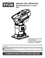 Preview for 41 page of Ryobi P600 Operator'S Manual