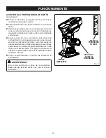 Preview for 53 page of Ryobi P600 Operator'S Manual