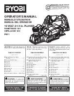 Ryobi P611 Operator'S Manual предпросмотр