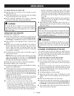 Предварительный просмотр 9 страницы Ryobi P630 Operator'S Manual