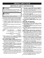 Предварительный просмотр 3 страницы Ryobi P715 Operator'S Manual