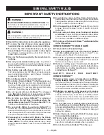 Preview for 3 page of Ryobi P716 Operator'S Manual