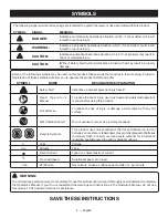 Preview for 4 page of Ryobi P716 Operator'S Manual