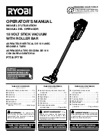 Preview for 1 page of Ryobi P718 Operator'S Manual
