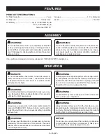 Предварительный просмотр 8 страницы Ryobi P739 Operator'S Manual