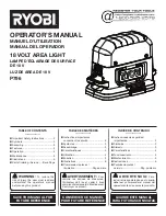 Preview for 1 page of Ryobi P796 Operator'S Manual