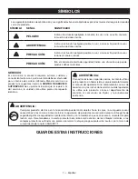 Preview for 31 page of Ryobi P824 Operator'S Manual