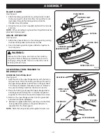 Preview for 10 page of Ryobi PBC3046E Operator'S Manual