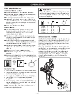 Preview for 12 page of Ryobi PBC3046E Operator'S Manual