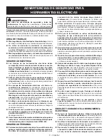 Предварительный просмотр 22 страницы Ryobi PBLAG01 Operator'S Manual