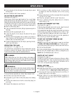 Preview for 9 page of Ryobi PBLCS300 Operator'S Manual