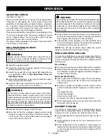 Preview for 8 page of Ryobi PBLHM101 Operator'S Manual