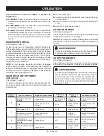 Preview for 17 page of Ryobi PBLJS01 Operator'S Manual