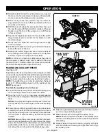 Предварительный просмотр 28 страницы Ryobi PBLMS01 Operator'S Manual