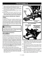 Предварительный просмотр 93 страницы Ryobi PBLMS01 Operator'S Manual