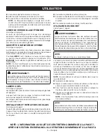 Предварительный просмотр 11 страницы Ryobi PBLRC25 Operator'S Manual